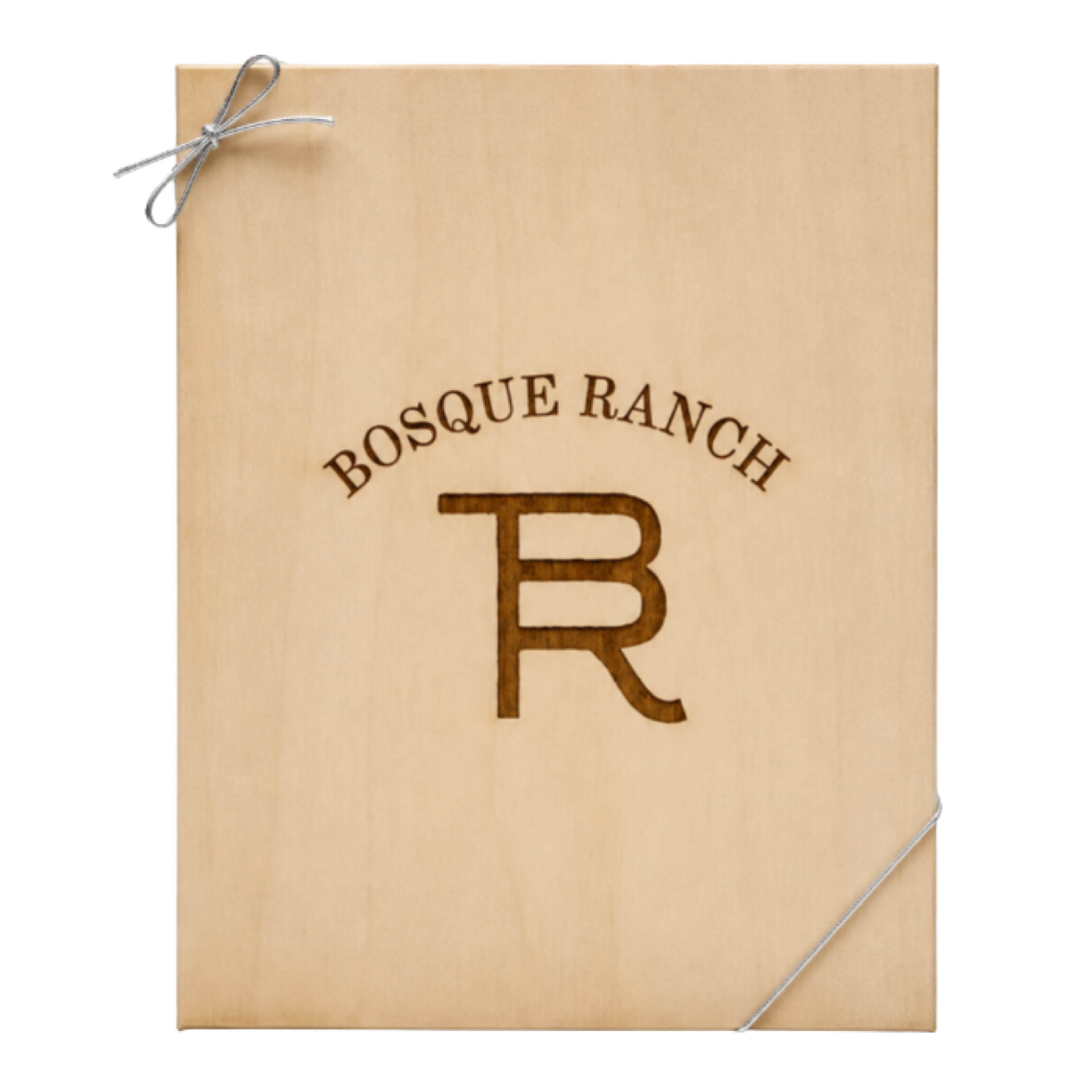 Bosque Ranch Wendell August 2 Piece Pilsner Glass Wooden Box