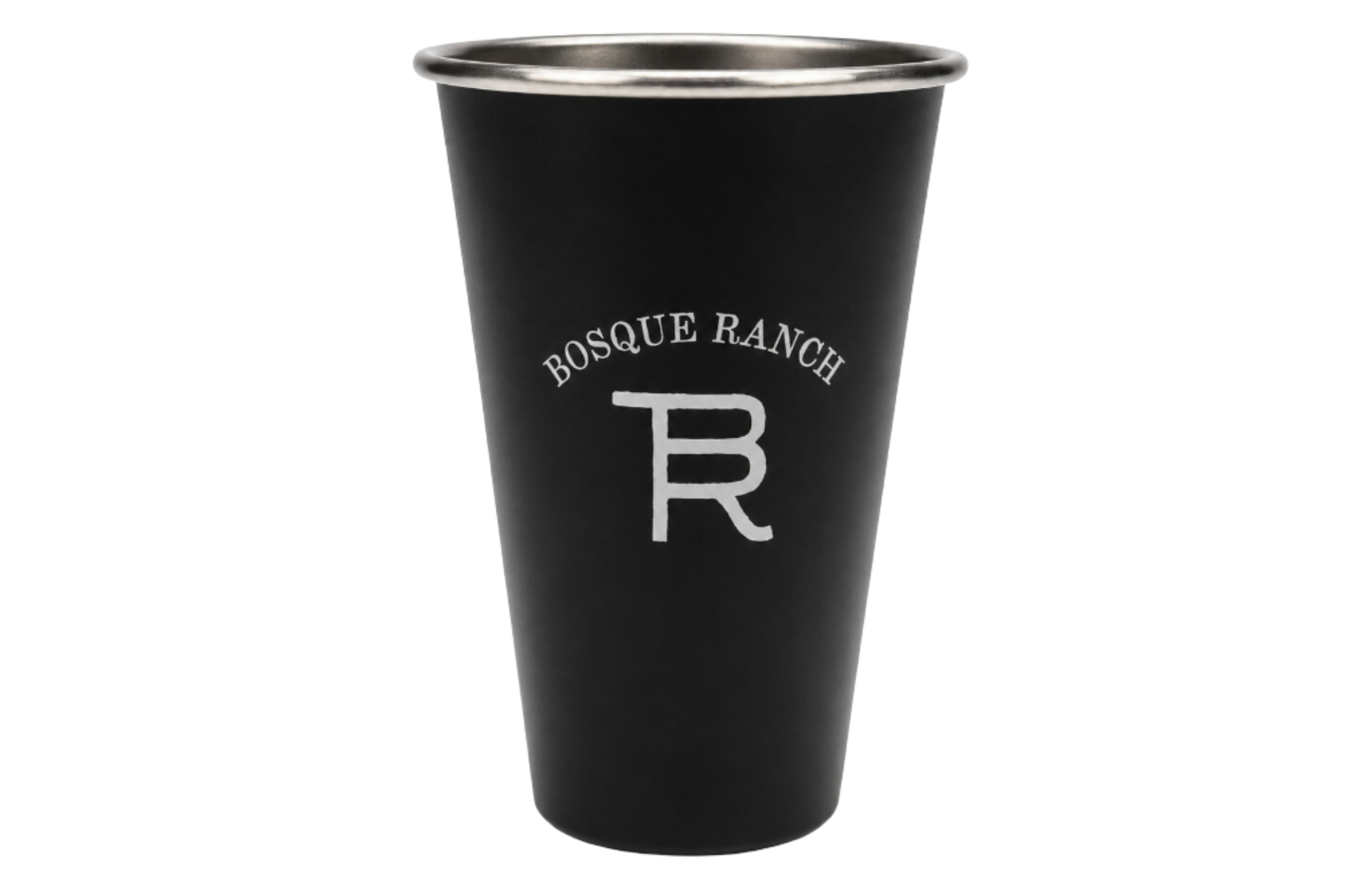 Bosque Ranch Stainless Steel 16 oz Cup