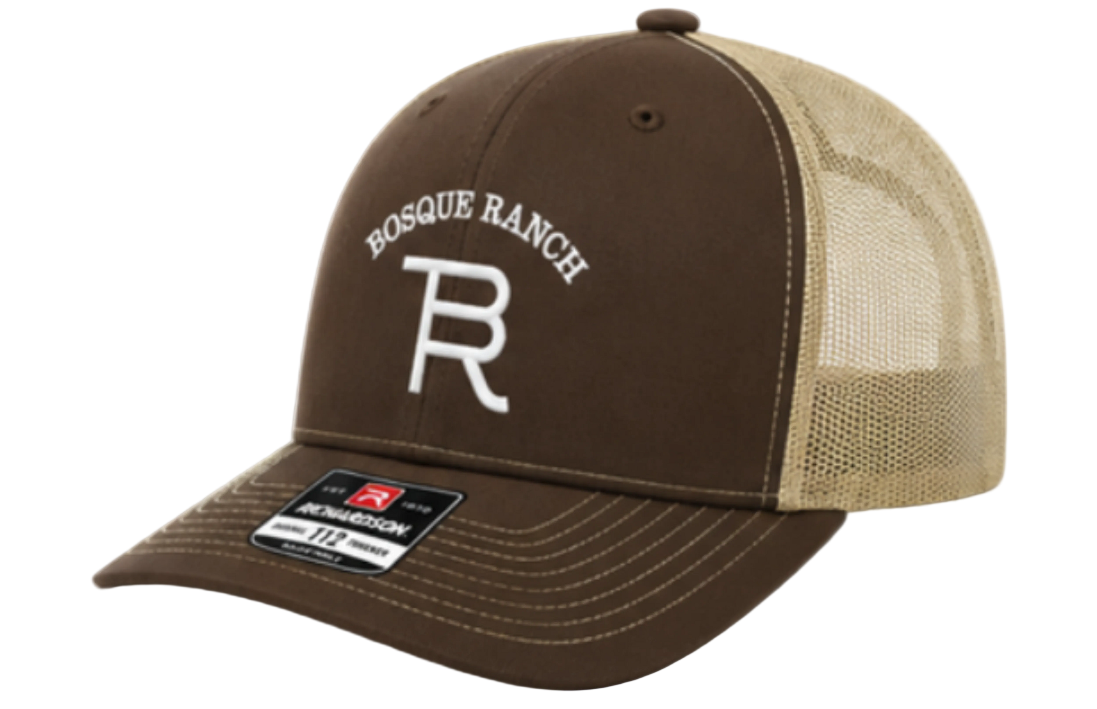 Bosque Ranch Richardson 112 Brown & Khaki Cap