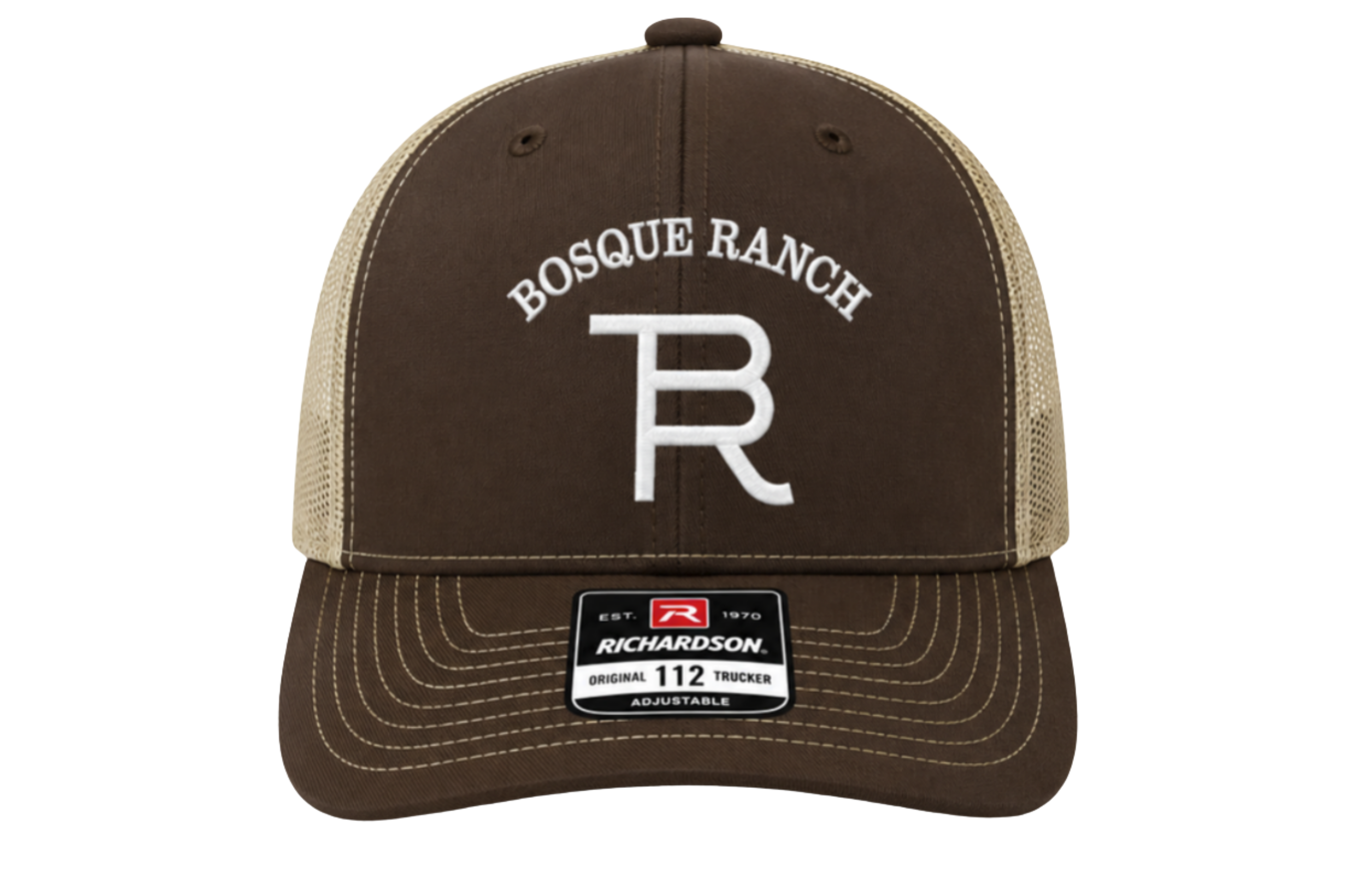 Bosque Ranch Richardson 112 Brown & Khaki Cap