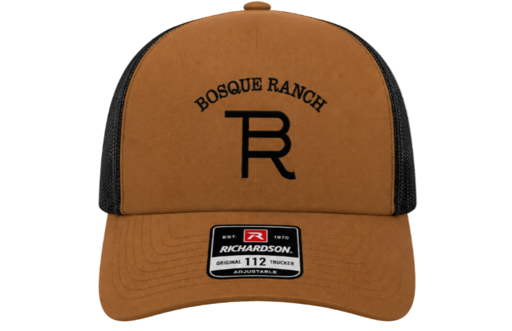 Bosque Ranch Richardson 112FPC Carmel & Black Cap
