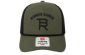Bosque Ranch Richardson 112FPC Loden & Black Rope Cap