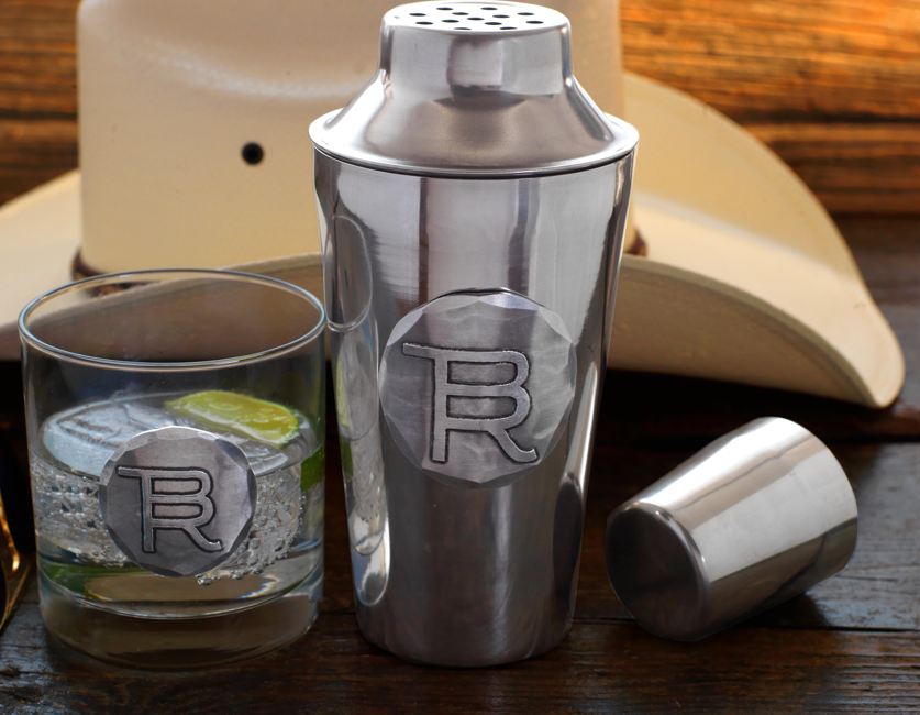 Bosque Ranch Wendell August Shaker Tin & Rocks Glass