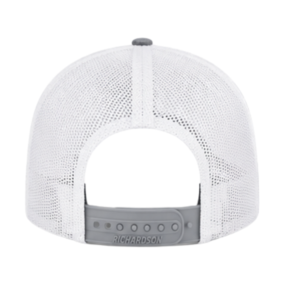 Bosque Ranch Richardson 112FPR Heather Gray & White Cap
